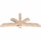 Ekena Millwork Davenport Smooth Timber Gable Bracket, Douglas Fir, 84"W x 38"H x 5 1/2"D x 5 1/2"F, 11/12 Pitch GBW084X38X0606DAV00SDF - alternate 2